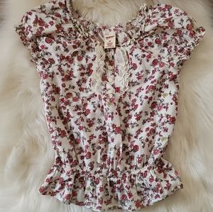 Floral Girl's Arizona shirt❣